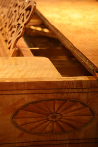 Steinway & Sons Grand Piano Music Desk Detail