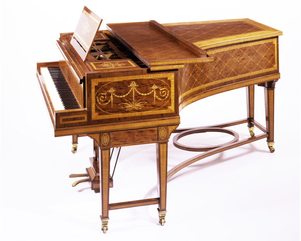 Erard Grand Piano Marquetry Sheraton Style c. 1895