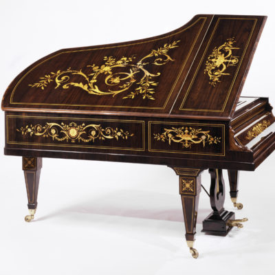 Pleyel Grand Piano Marquetry c. 1886