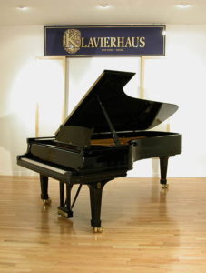 Steinway & Sons Piano Model D High Gloss Ebony Bachauer