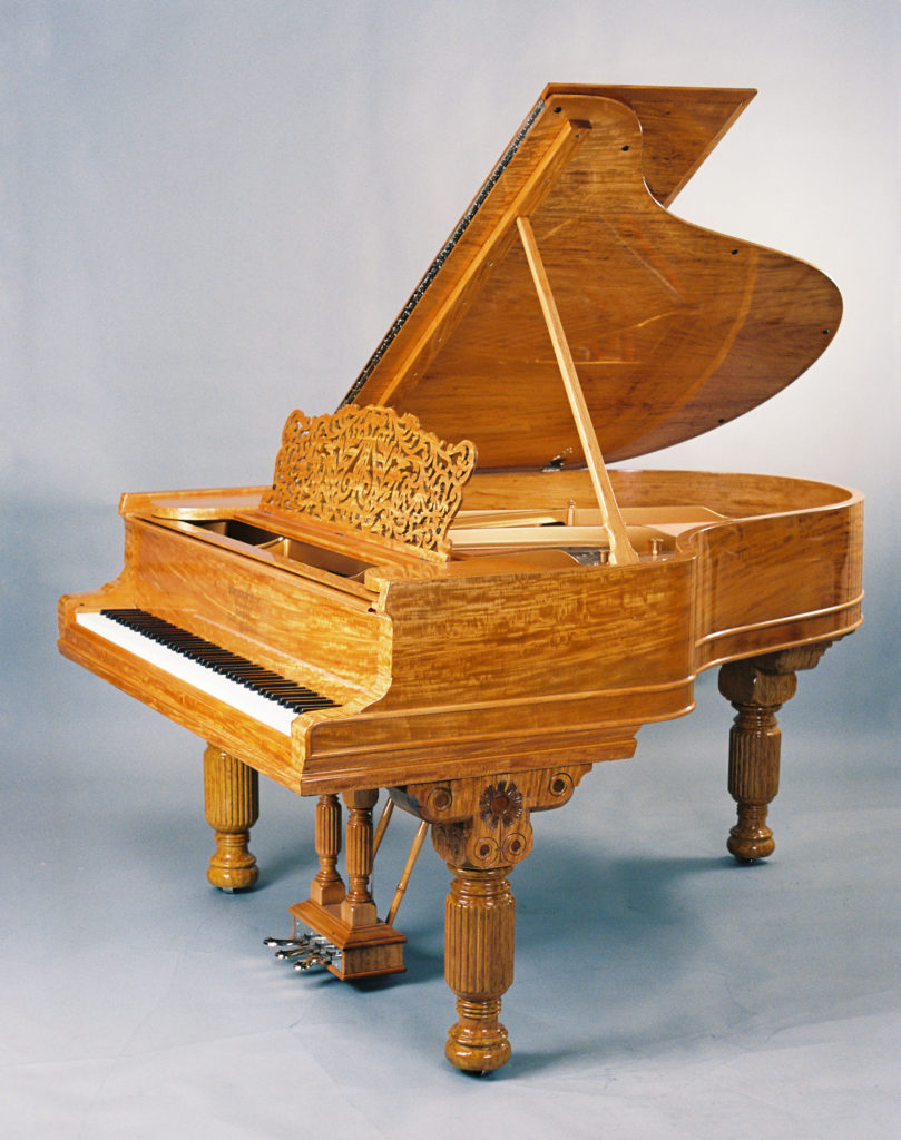 Steinway & Sons Piano Model A Satinwood 83445