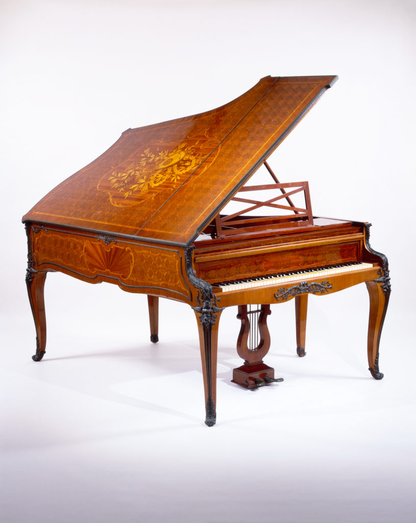 Pleyel Grand Piano Marquetry Ormolu