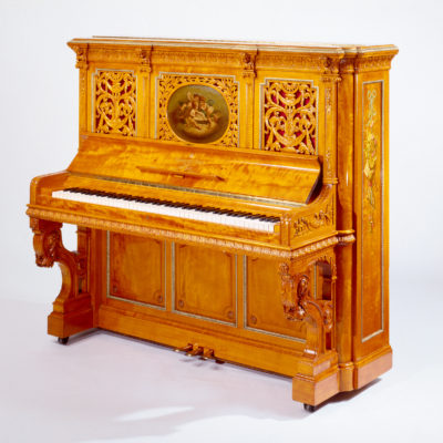 Klavierhaus rebuilt Steinway & Sons Upright Grand Piano