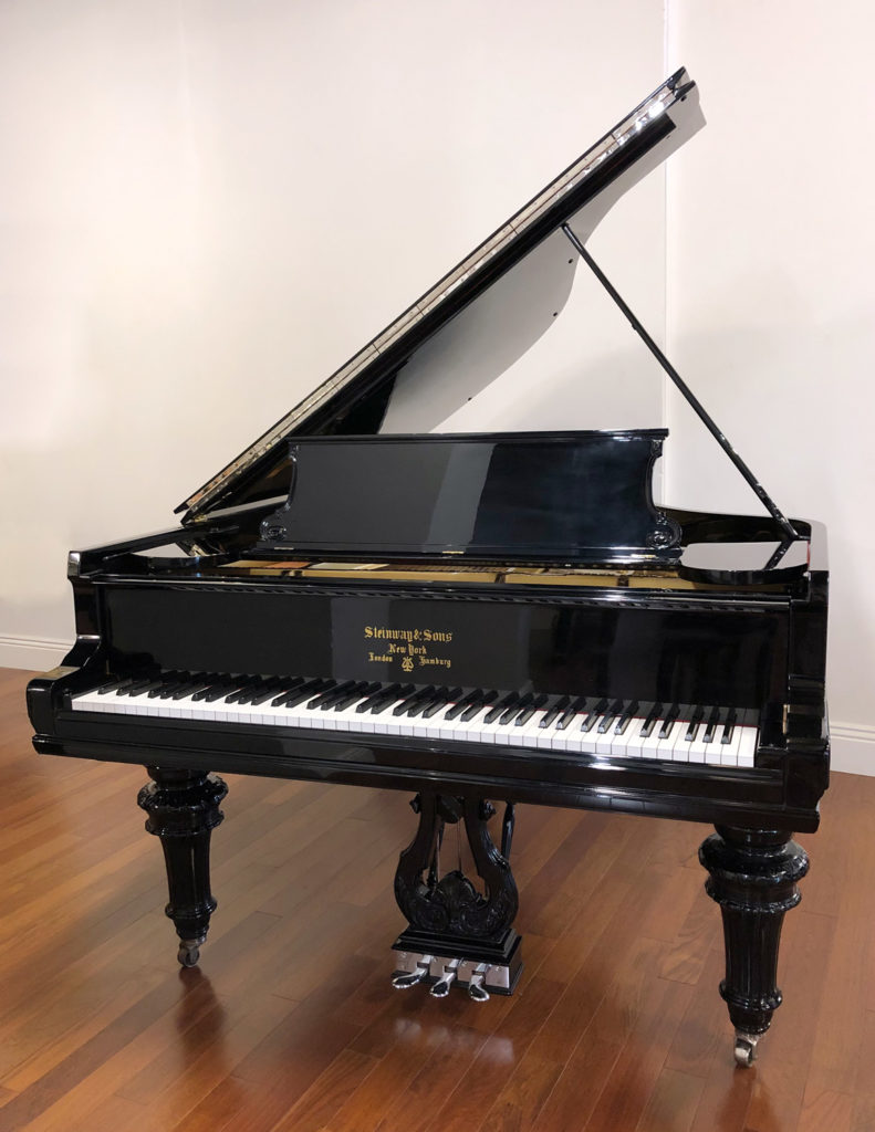 Steinway & Sons Piano Model B Victorian Ebony