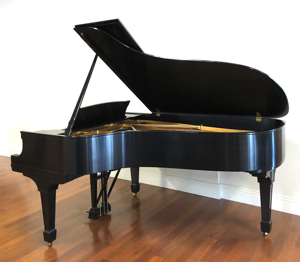 Steinway & Sons Grand Piano Model B Satin Ebony