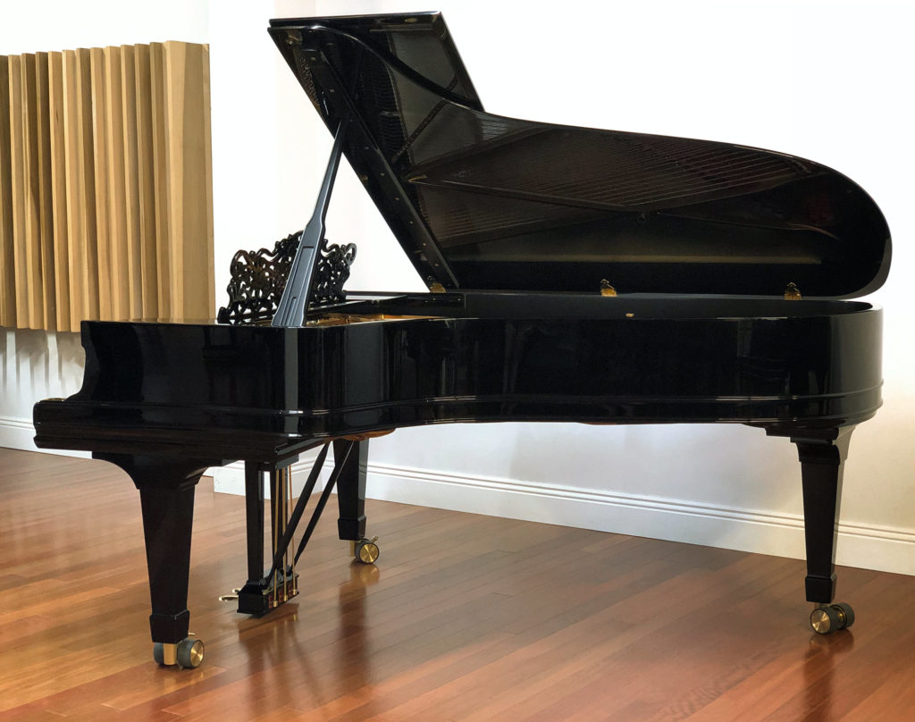 Hamburg Steinway & Sons Grand Piano Model C Ebony