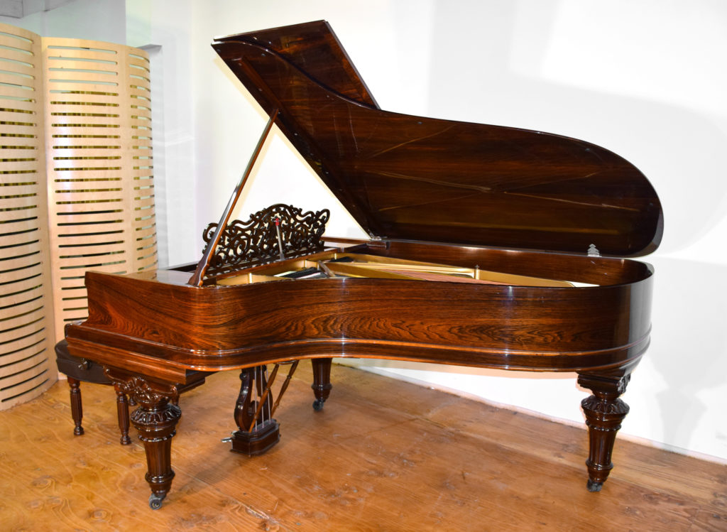 Rosewood Victorian Steinway & Sons model B Grand Piano